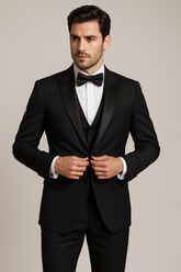 Plus Size Black Tuxedo1